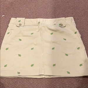 J. crew Turtle skirt